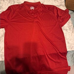Mountain Expedition Red Polo‎ Shirt Sz XXL